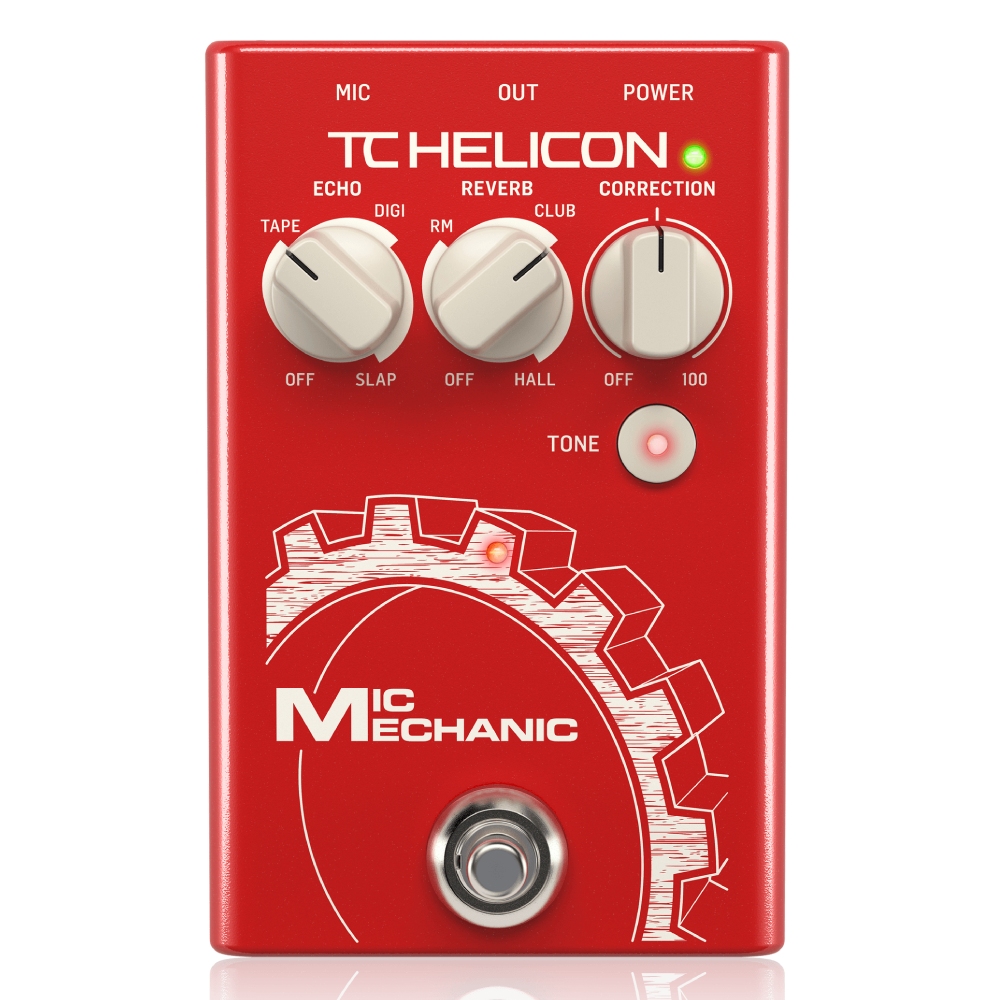 TC Helicon MIC MECHANIC 2 Vokal Efekt Pedalı